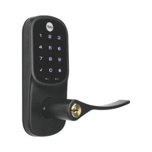 Cerradura Digital Yale YRL226 Bronce Antiguo: Manija con Teclado Táctil y Control por Smartphone Opcional