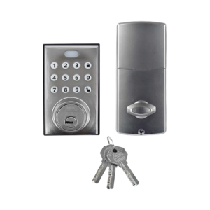Cerrojo Digital PCD 265 con Teclado y Llave: Gestión de 50 Usuarios y Diseño Reversible