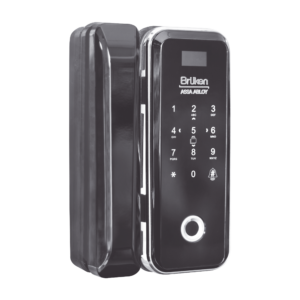 Cerrojo Digital para Puerta de Vidrio: Acceso por Huella, Código y Tarjeta (Sin Perforación)