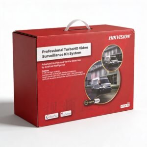 Kit de Seguridad Hikvision 3K (5MP) Dual Light - 4 Cámaras Bala de Metal con Micrófono y Detección Inteligente