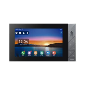 Monitor de Interior IP/SIP Inteligente: Pantalla Táctil 7", Android, Bluetooth, Wi-Fi y PoE con 8 Entradas de Alarma