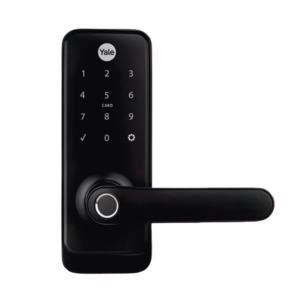 Cerradura Inteligente Yale YMC300 con Hub: Huella, Tarjeta, Código y Apertura Remota desde Smartphone