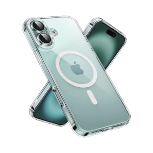 Funda Protectora Magnética Transparente UGREEN Classy para iPhone 16 Plus | MagSafe Ready