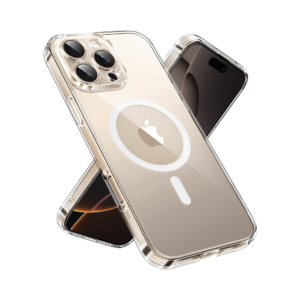 Funda Protectora Magnética Transparente UGREEN Classy para iPhone 16 Pro - MagSafe Compatible