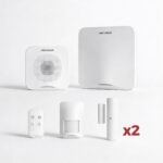 Kit de Alarma Inalámbrico Hikvision AX HOME Wi-Fi con Sirena y Sensores (AXHOME-KIT-WIFI)