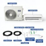 Minisplit WiFi Inverter AUFIT 1 TON Frío/Calor | Alta Eficiencia SEER 20 y R32 - Imagen 3