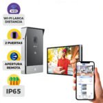 Kit de Videoportero IP a 2 Hilos EZVIZ CS-HP7 Wi-Fi con Cámara de 3 MP y Pantalla de 7"