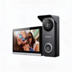 Kit de Videoportero Híbrido Hikvision DS-KIS313-P Wi-Fi con Pantalla Touch de 7"
