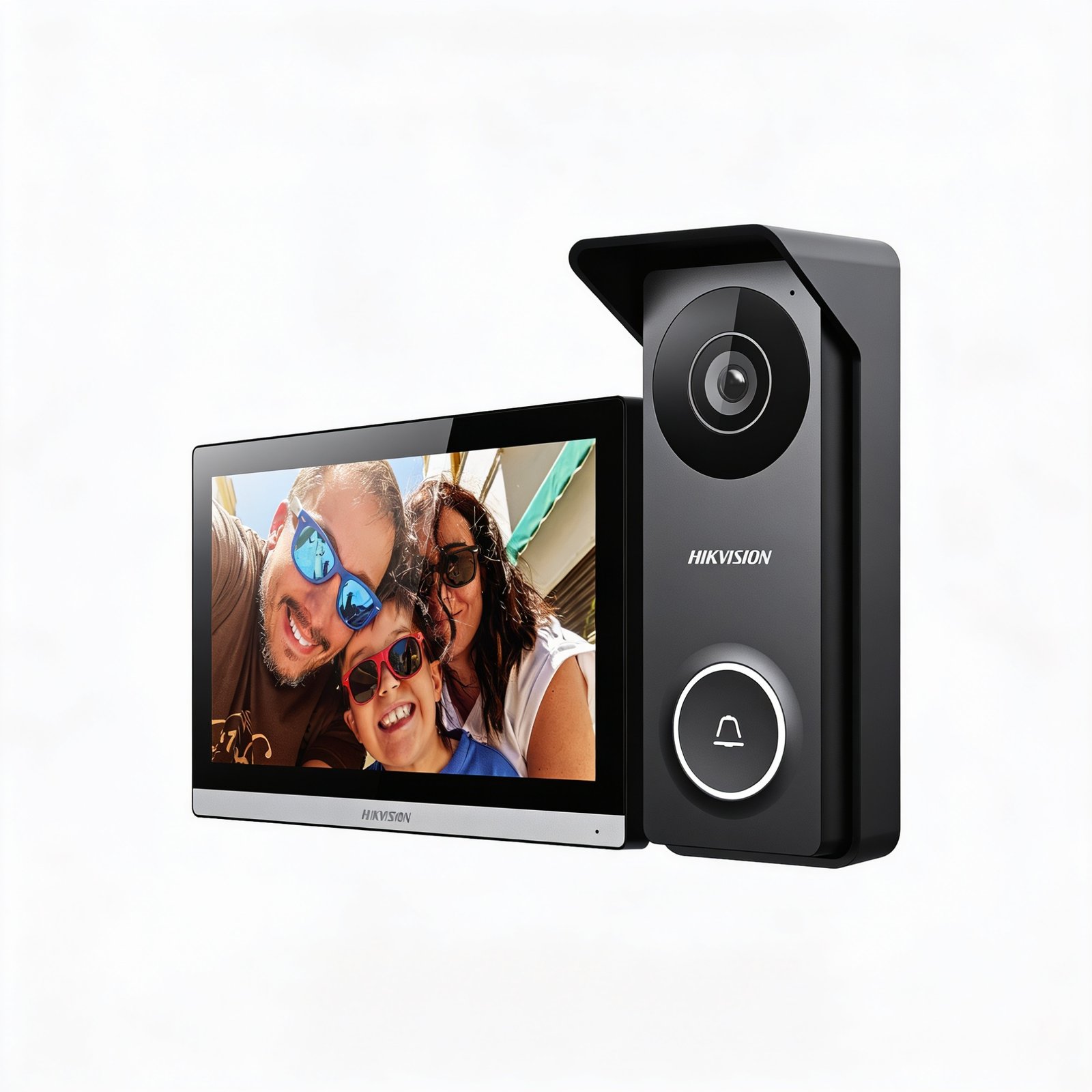 DS-KIS313-P Kit de Videoportero Híbrido Hikvision DS-KIS313-P Wi-Fi con Pantalla Touch de 7" - Imagen 1