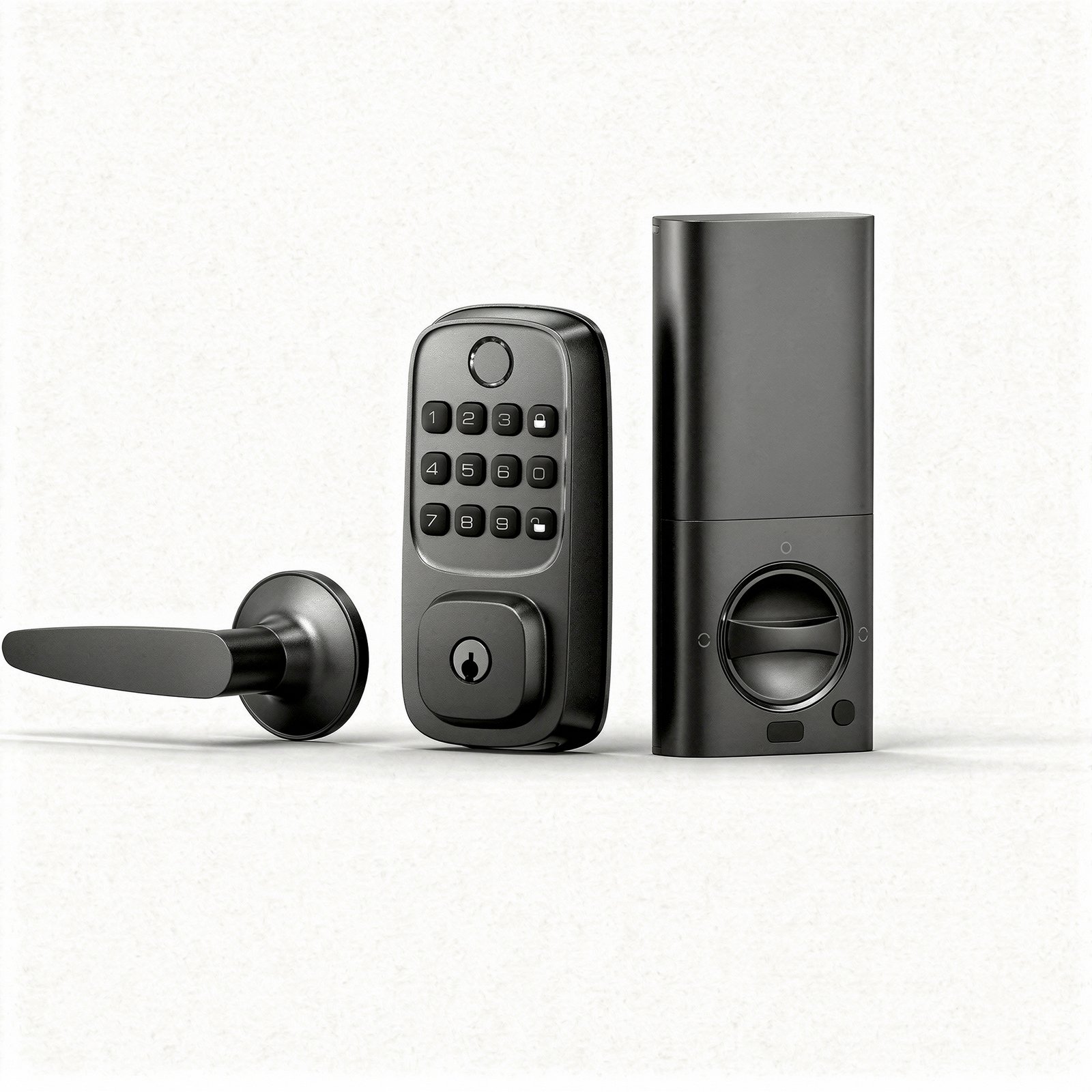 WL01 Cerradura Inteligente WiFi LNDU WL01 con Huella Dactilar y Teclado - Imagen 1